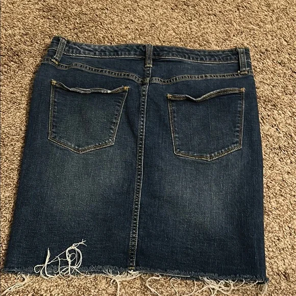 Universal Thread Blue Denim Pencil Skirt - Picture 4 of 4